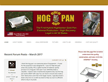 Tablet Screenshot of hogpan.com